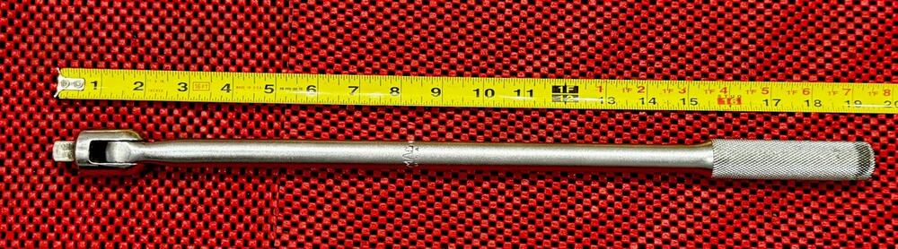 Mac Tools V18F 1/2" DR Flex Head 19" Breaker Bar Built-In Extension Made In USA